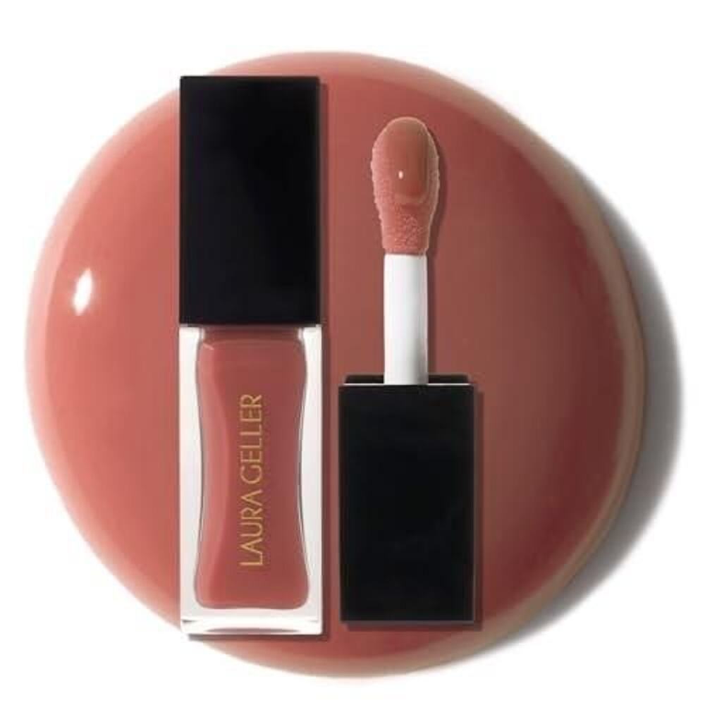 Laura Geller Beauty Fine Shine Glossy Lip Oil Neutral Zone NIB